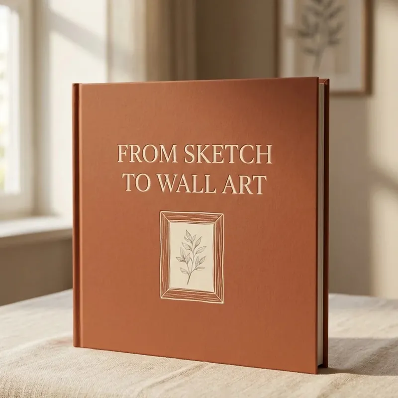 From Sketch to Wall Art