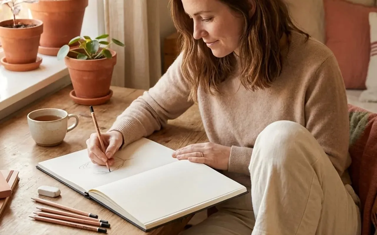 Drawing at home