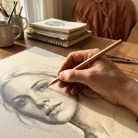 Portrait drawing project